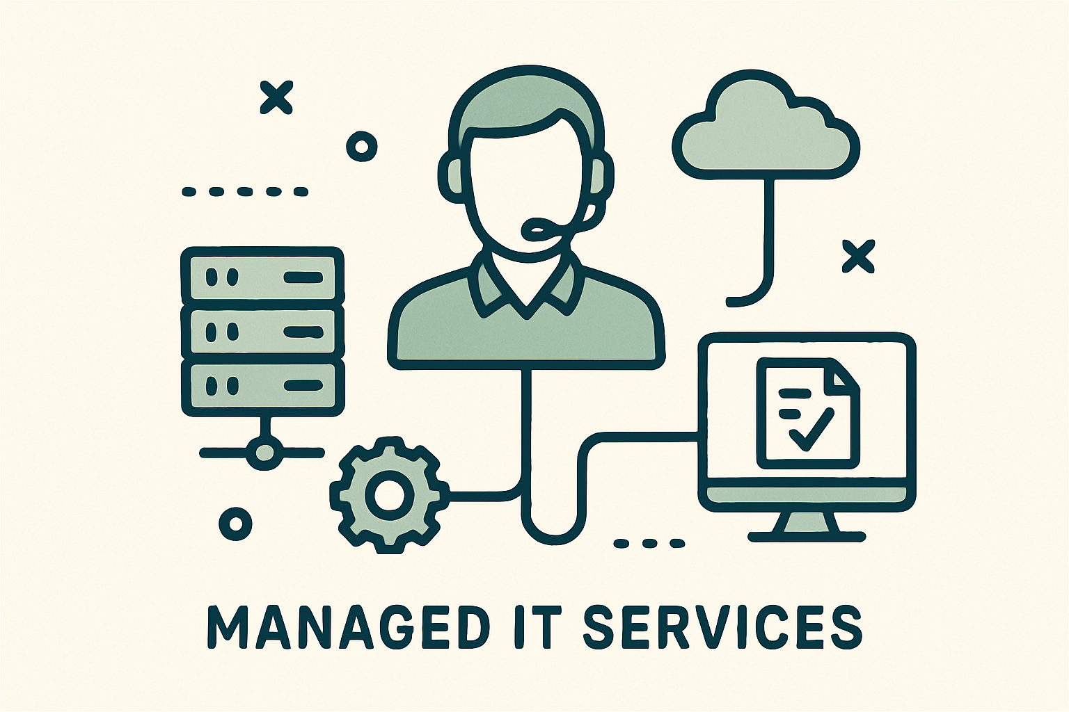 Managed IT Services illustration